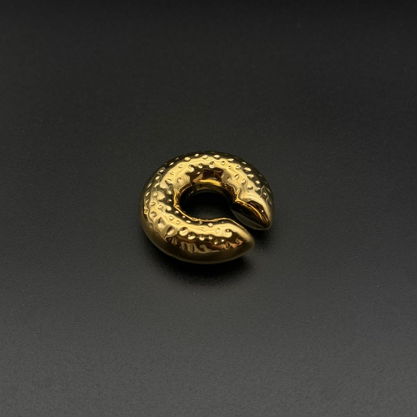 Earcuff Martellato Gold