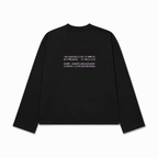 LegiáWrld Longsleeve BK tee