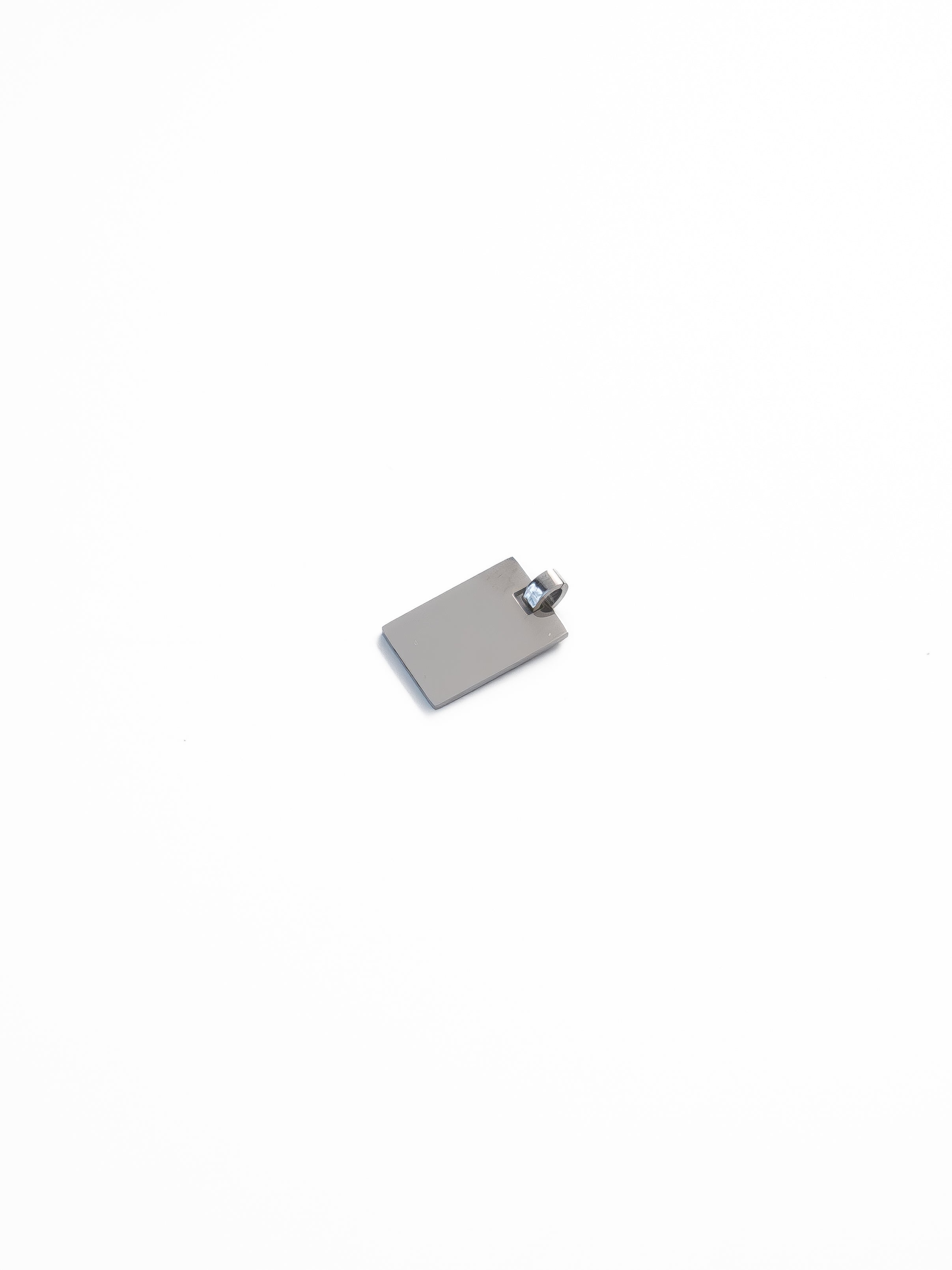 Ciondolo Medaglietta rettangolare MID