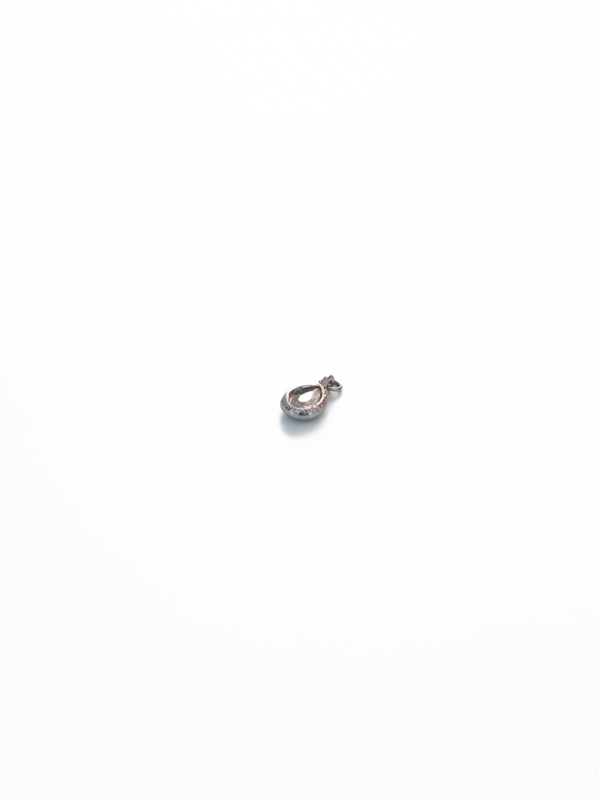 Ciondolo a Goccia con zircone trasparente