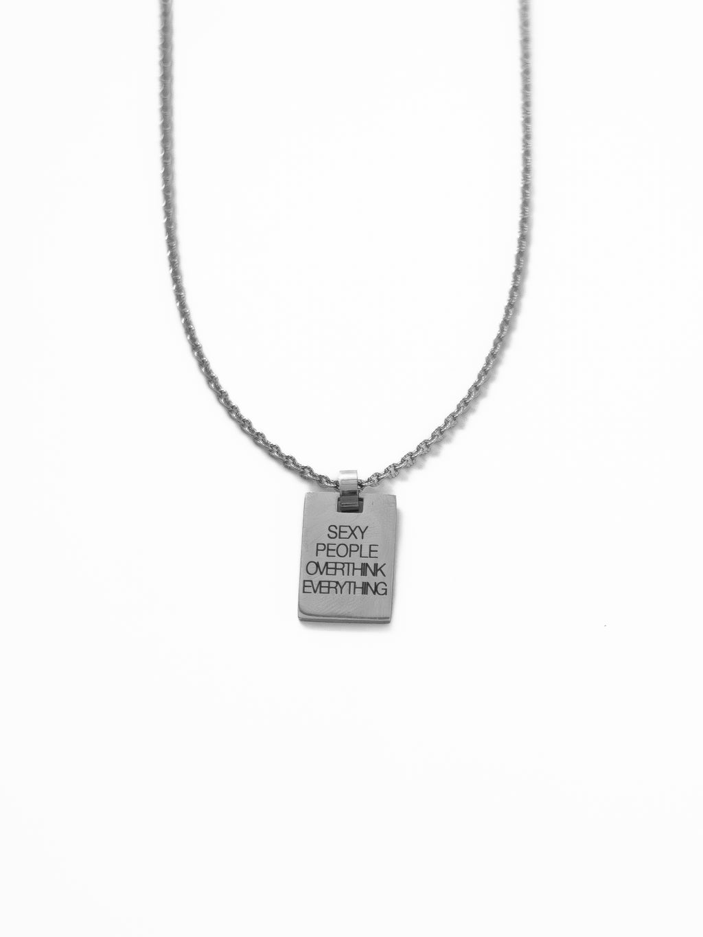 SPOE Necklace - Sexy People Overthink Everything