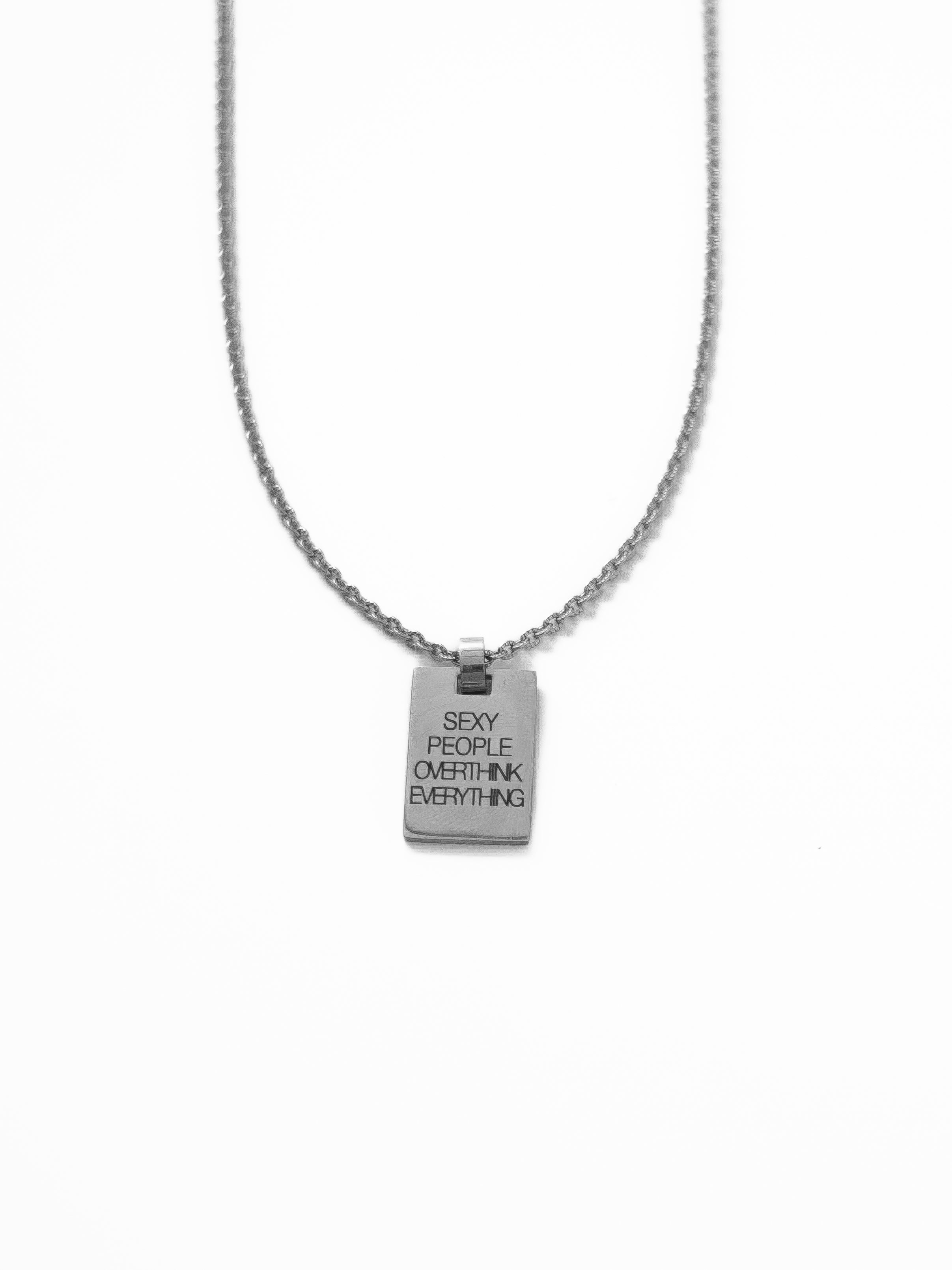 SPOE Necklace - Sexy People Overthink Everything
