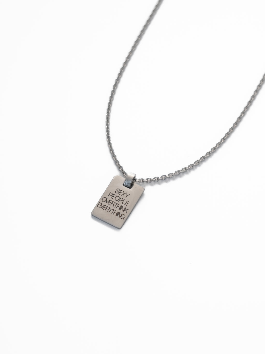SPOE Necklace - Sexy People Overthink Everything
