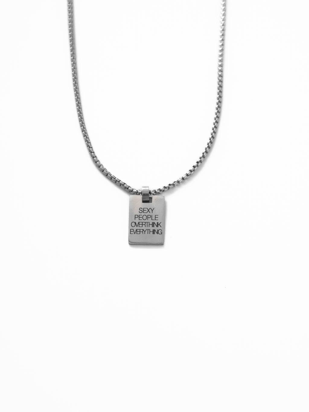 SPOE Necklace - Sexy People Overthink Everything