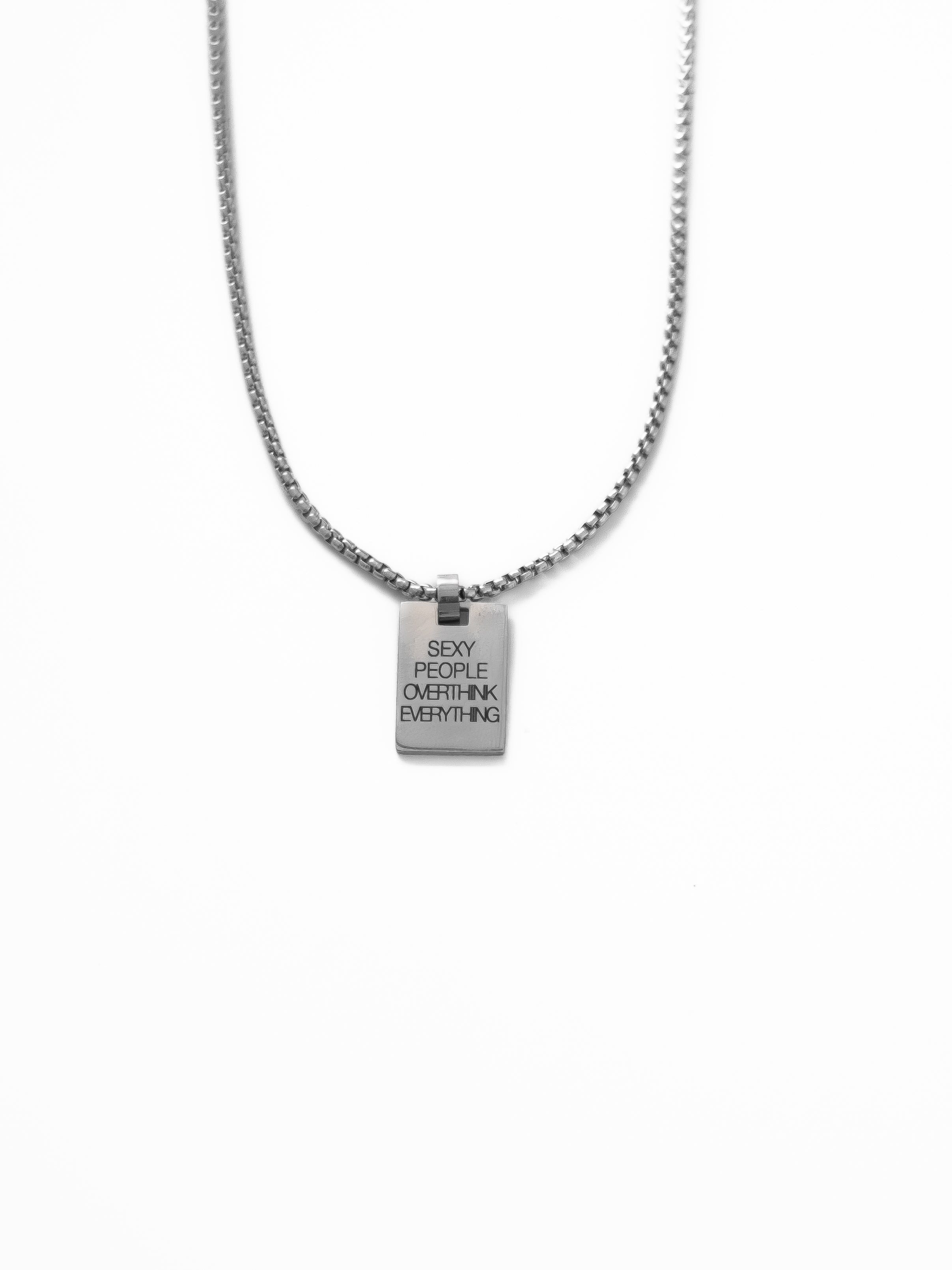 SPOE Necklace - Sexy People Overthink Everything