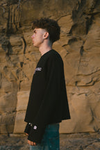 LegiáWrld Longsleeve BK tee
