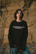 LegiáWrld Longsleeve BK tee