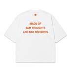 LegiáWrld 3 AM BoxyOver WH Tee