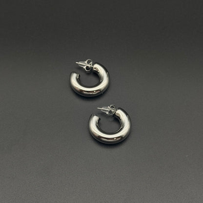 Orecchini Bombati Silver