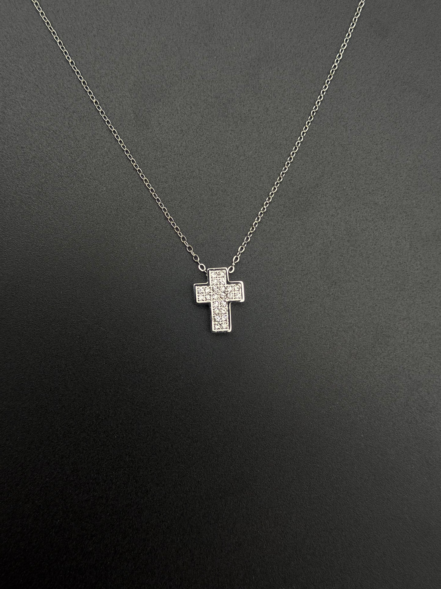 Shiny Cross Necklace