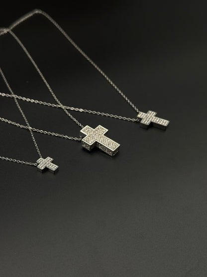 Shiny Cross Necklace