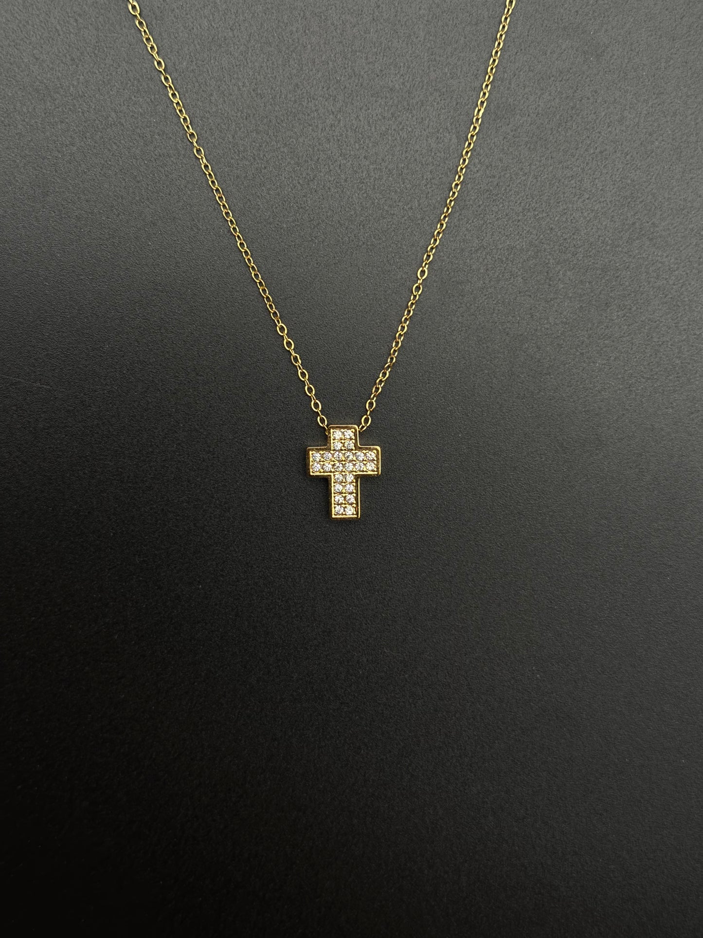 Shiny Cross Necklace