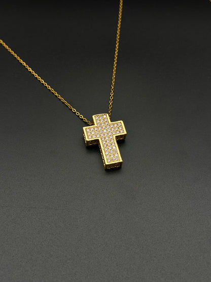 Shiny Cross Necklace