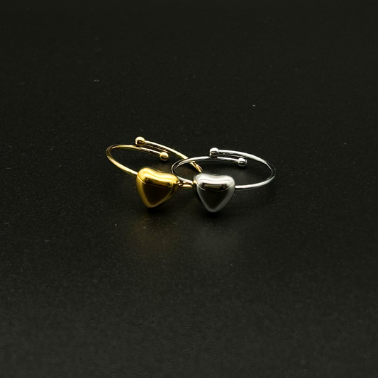 Anello mini cuore