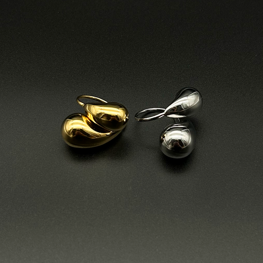 Anello doppia goccia